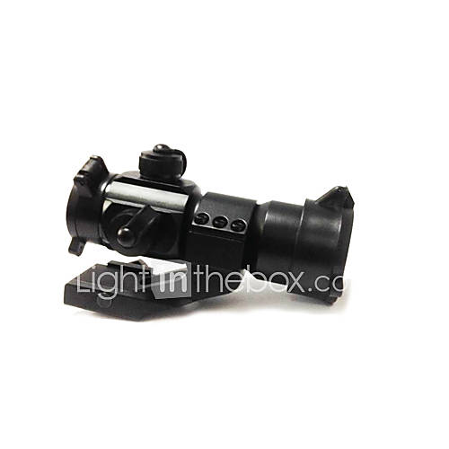 Professional Tactical 1X32 M3 Red Green DOT Riflescope With Mount Compatible for Standard Weaver Rail