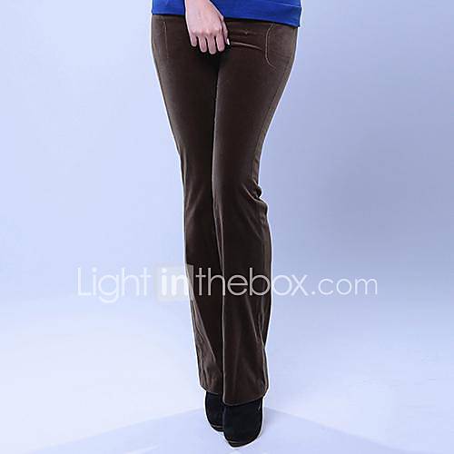 Cerel Elegant Slim Flare Trousers Pants