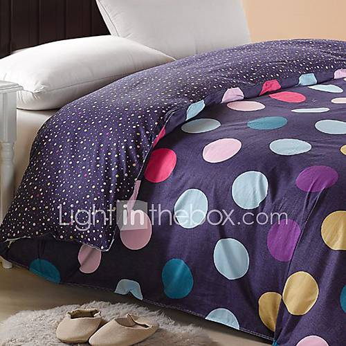 Luolaiya Cotton Reactive Printing Hello Color(Purple)