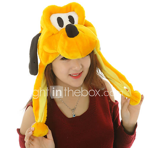 Unisex Adorable Long Ear Dog Warm Fuzzy Kigurumi Aminal Beanie