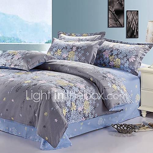 Luolaiya Cotton Reactive Printing Rosemary(Gray)