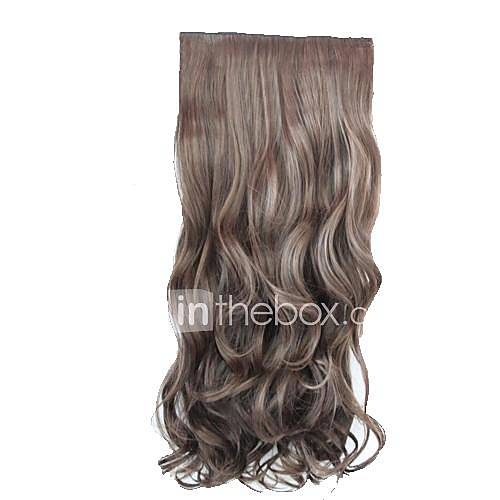 High Quality Synthetic 20 Inch Long Wavy Hairpiece Stlylish Hair Extension 3 Colors Available