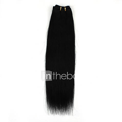 20 Remy Weave Weft Straight Brazilian Hair Extensions More Dark Colors 100G