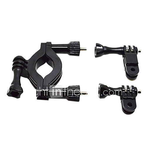 Motorcycle Cycling Black Helmet Extension Arm Fromt Mount 3.5 6.35cm For GoPro