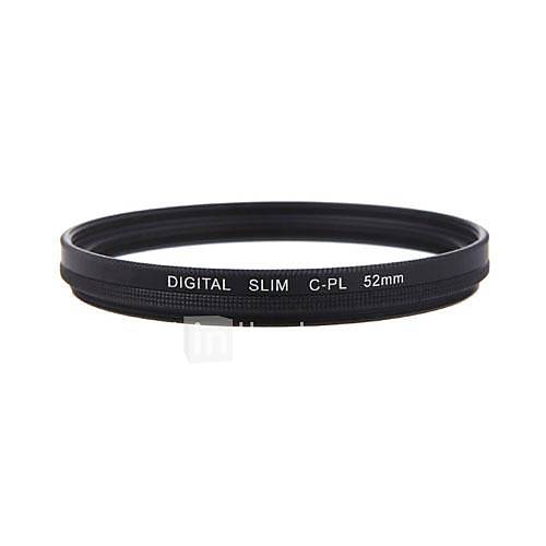 52mm Slim CPL Circular Polarizing Filter C PL for Canon Nikon