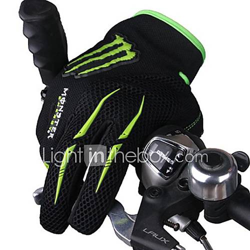 Outdoor Mens Ghost Wearproof Breathable Anti skidding Full Finger Gloves