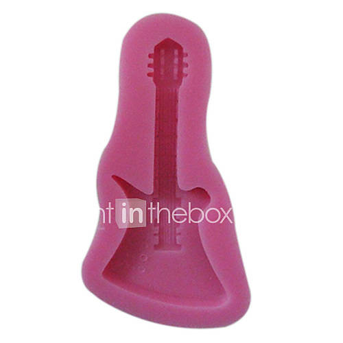 3D Guitar Shaped Silicone Mold