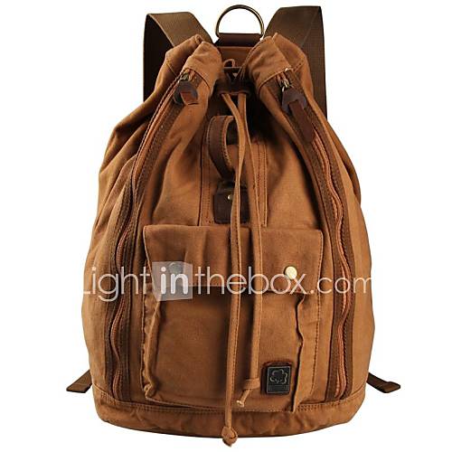 Veevan Unisexs Bunch of Mouth Canvas Backpack