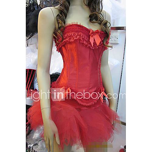 Womens Bows Decorate Corset