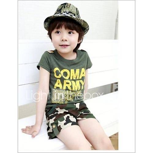 Boys Camouflage Clothing set