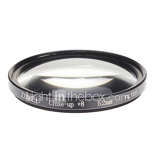 ZOMEI Camera Professional Optical Filters Dight High Definition Close up8 Filter (52mm)