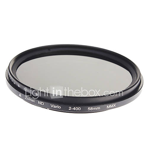 ZOMEI Professional Camera Super Thin ND Filter HD Glass Filter (58mm)