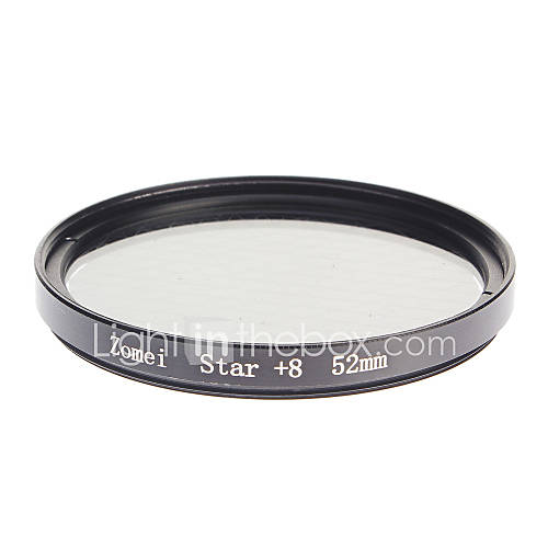 ZOMEI Camera Professional Optical Frame Star8 Filter (52mm)