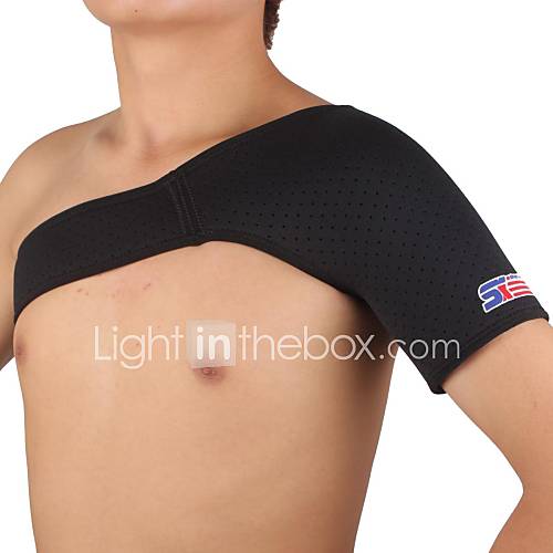 Sports Single Shoulder Brace Support Strap Wrap Belt Band Pad   Free Size