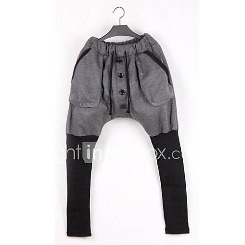 Mens Leisure Fashion Big Bag Pure Cotton Pants