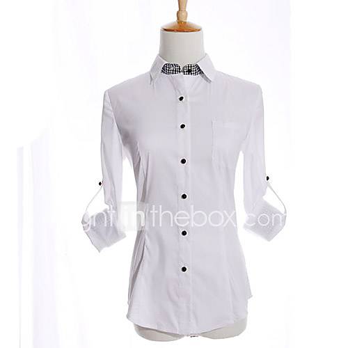 Veri Gude Womens All Match Bodycon 100% Cotton Korean New Product Shirt