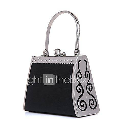 WomensThe new metal diamond evening bag small evening bag (lining color on random)