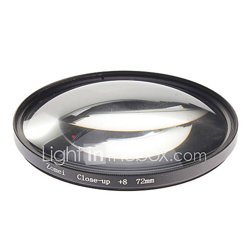 ZOMEI Camera Professional Optical Filters Dight High Definition Close up8 Filter (72mm)