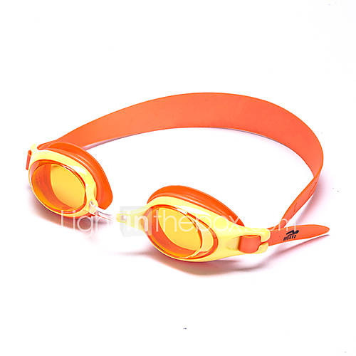 Huayi Childrens Casual PC Texture Anti Fog Lens Silicone Swimming Goggles And Cap Set G2700 SC500 SET