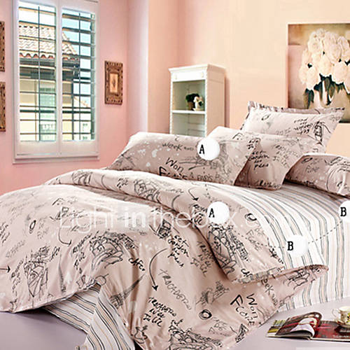 Flower Nighty Bed Set Of Four SF00032