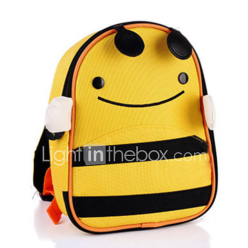 Childrens Outdoor Cartoon Animal Safety Harness Backpack(Bee)