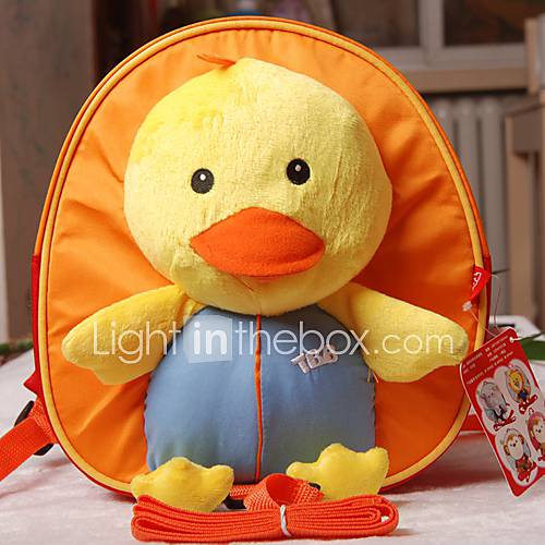 Childrens Stereo Cartoon Safety Harness Backpack(Duck)