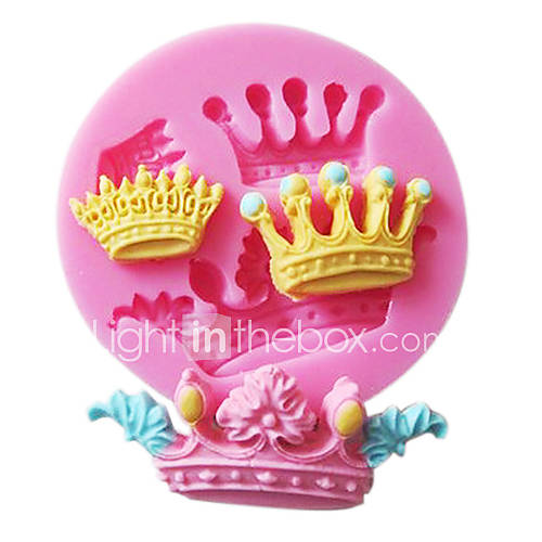 3D Crown Shaped Silicone Mold
