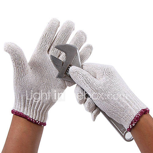 700g Cotton Working Labour Protection Gloves