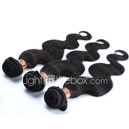 Malaysian Virgin Body Wave Remy Human Hair Weft Extension 12nch 100G/Piece