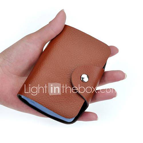 Womens Genuine Leather Card Holders Case