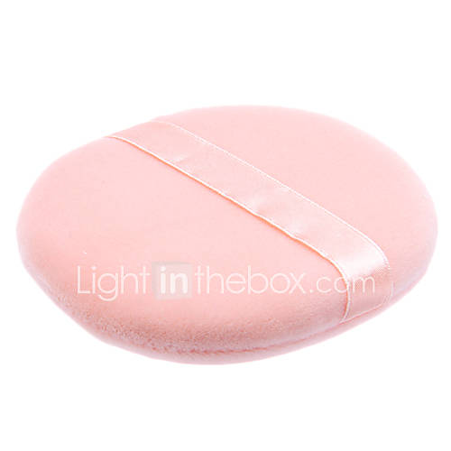 Round Shaped with Lint Nature Sponges Powder Puff for Face (XL)