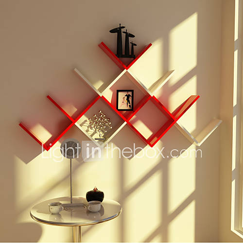 Modern Minimalism Geometric Right Angles Storage Shelf