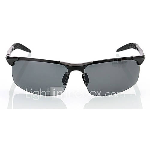 Langyajie Mens Al Mg Dedicated Driving Anti Glare Sunglasses(Screen Color)