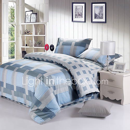 SINUOER Cotton Twill Four Piece Bedclothes Future(Screen Color)