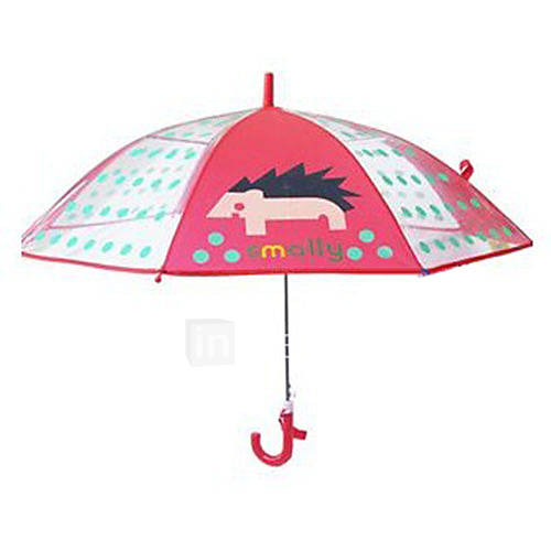 Childrens Transparent Cartoon Umbrella