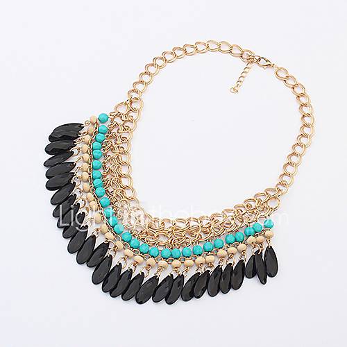 Shadela Bohemian Cyan Fashion Necklace CX088 3