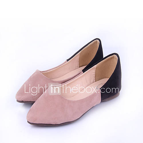 Womens European Contrast Solor Cozy Flat Shoes(Screen Color)