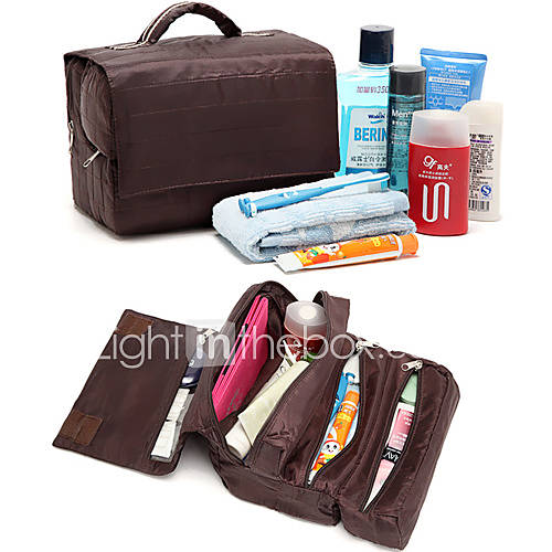 Portable Transformable Multi function Coffee Make up/Cosmetics Travelling Bag Bathroom Cosmetics Storage