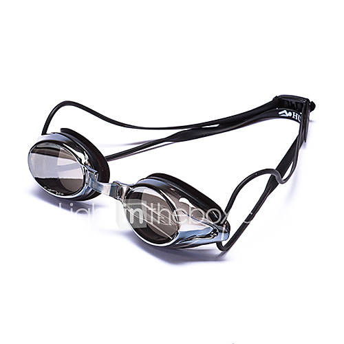 Huayi Casual PC Texture Anti Fog Lens Silicone Swimming Goggles And Cap Set G300M SC100 SET