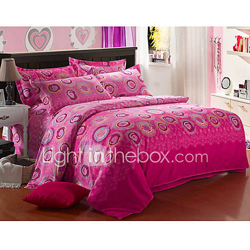 Flower Fuchsia Bed Set Of Four SF00004