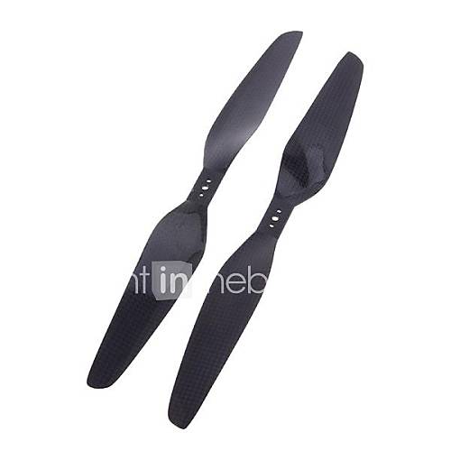 1155 Carbon Fiber Propeller CW/CCW for Quadcoptor (1 pair)