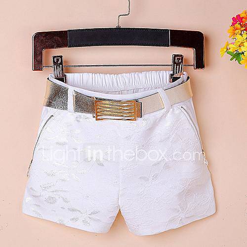 Womens Tall Waist Zipper Decoration Pants