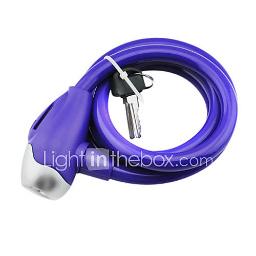 FJQXZ New Design Universal Purple Blue Anti theft Lock for Bicycle