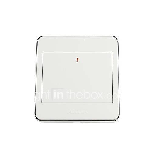 Futina High Quality Mirror Panel 1 Gang Power Control Wall Switch (110~250V)