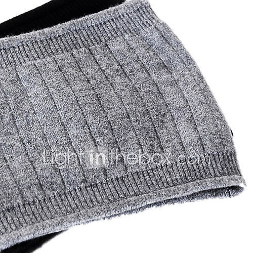 Unisex Double Wool Cashmere Waist Protection Belt and Warm Stomach