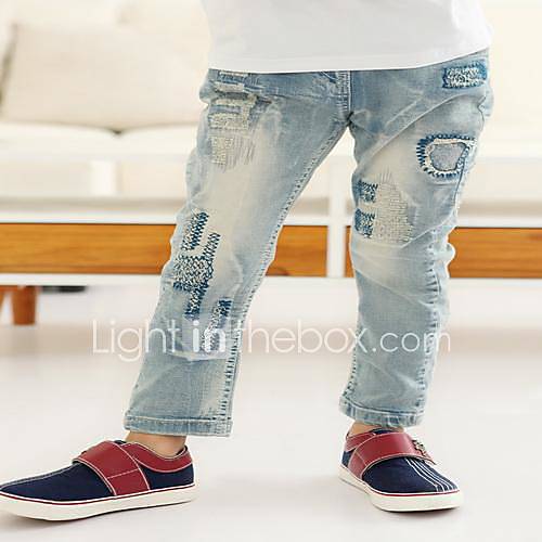 Boys Denim Stylish Long Trousers