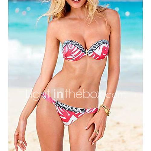 Womens Sexy Printed Bikini Swimwear