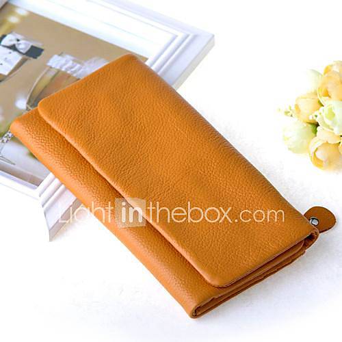 Womens Genuine Leather Wallet Purse Day Clutches