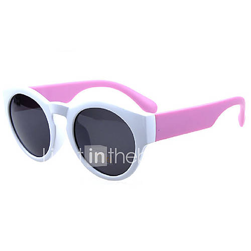 Helisun Unisex Korean Fashion Round Frame Sunglasses 716 8 (Screen Color)