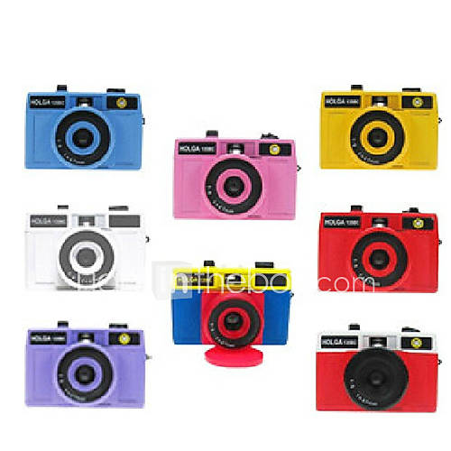 Holga 135BC 135WR Plastic 35mm Camera with 8 colours(Random Colour)